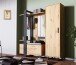 Kompaktgarderobe >Marousi< in Artisan Eiche - 119,8x198,2x43cm (BxHxT)