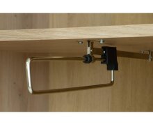Garderobenschrank >Marousi< in Artisan Eiche - 59,8x198,2x41,5cm (BxHxT)