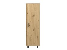 Garderobenschrank >Marousi< in Artisan Eiche - 59,8x198,2x41,5cm (BxHxT)