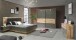 Bett >Rhodos< in Stabeiche - 296,5x120x209,9cm (BxHxT)