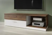 TV-Board >Rafina< in Bakersfield Walnuss -...