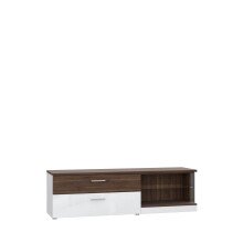 TV-Board >Rafina< in Bakersfield Walnuss - 160,4x47,2x42cm (BxHxT)