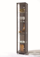 Glasvitrine >OPTIMA< in Wenge Dekor - 31,5x172x32cm...