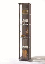 Glasvitrine >OPTIMA< in Wenge Dekor - 31,5x172x32cm...