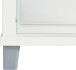 Glasvitrine >OPTIMA< in Noce Dekor - 58x172x32cm (BxHxT)