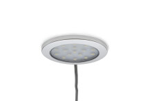 Glasvitrine >OPTIMA< in Schwarz Struktur - 56x85x25,2cm (BxHxT)