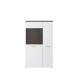 Wohnwand >Rafina< in Bakersfield Walnuss - 335,1x192,2x42cm (BxHxT)