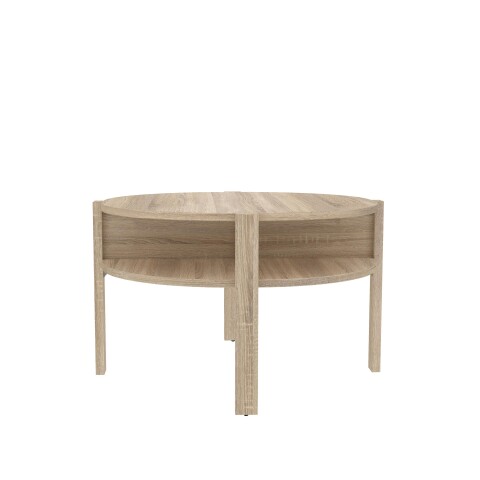 Couchtisch >Topiros< in Sonoma-Eiche - 74,4x45,5x74,4cm (BxHxT)