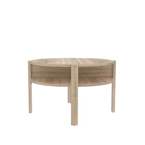 Couchtisch >Topiros< in Sonoma-Eiche - 74,4x45,5x74,4cm (BxHxT)