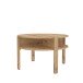 Couchtisch >Topiros< in Artisan Eiche - 74,4x45,5x74,4cm (BxHxT)