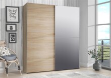 Schwebetürenschrank >Vrillisia< in  - 170,3x190,5x61,2cm (BxHxT)