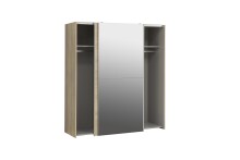 Schwebetürenschrank >Vrillisia< in  - 170,3x190,5x61,2cm (BxHxT)
