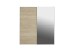 Schwebetürenschrank >Vrillisia< in  - 170,3x190,5x61,2cm (BxHxT)