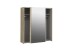 Schwebetürenschrank >Vrillisia< in  - 170,3x190,5x61,2cm (BxHxT)