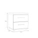 Nachtkonsole >Vyronas< in Old Wood Vintage - 37,6x38,6x34,7cm (BxHxT)