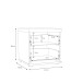 Nachtkonsole >Vyronas< in Old Wood Vintage - 37,6x38,6x34,7cm (BxHxT)