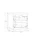 Nachtkonsole >Vyronas< in Old Wood Vintage - 37,6x38,6x34,7cm (BxHxT)