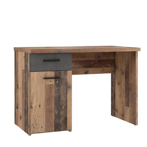 Schreibtisch >Vyronas< in Old Wood Vintage - 110x76,3x60cm (BxHxT)