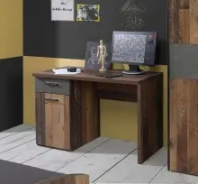 Schreibtisch >Vyronas< in Old Wood Vintage -...