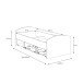 Bett >Vyronas< in Old Wood Vintage - 96x65x206,4cm (BxHxT)