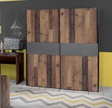 Schwebetürenschrank >Vyronas< in Old Wood...