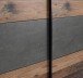 Schwebetürenschrank >Vyronas< in Old Wood Vintage - 170,3x190,5x62cm (BxHxT)