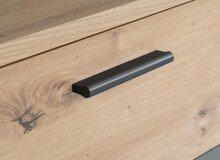 Kommode >Salford< in Artisan Eiche - 124,9x95,9x41,3cm (BxHxT)