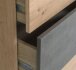 Kommode >Salford< in Artisan Eiche - 124,9x95,9x41,3cm (BxHxT)