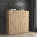 Kommode >Tembi< in Artisan Eiche - 108,8x111,1x34,8cm (BxHxT)
