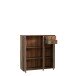 Kommode >Tembi< in Old Wood Vintage - 108,8x111,1x34,8cm (BxHxT)