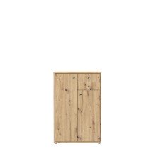 Kommode >Tembi< in Artisan Eiche - 73,7x111,1x34,8cm (BxHxT)