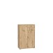 Kommode >Tembi< in Artisan Eiche - 73,7x111,1x34,8cm (BxHxT)