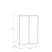 Kommode >Tembi< in Old Wood Vintage - 73,7x111,1x34,8cm (BxHxT)