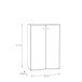 Kommode >Tembi< in Old Wood Vintage - 73,7x111,1x34,8cm (BxHxT)