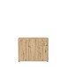Kommode >Tembi< in Artisan Eiche - 108,8x85,5x34,8cm (BxHxT)