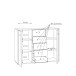 Kommode >Tembi< in Old Wood Vintage - 108,8x85,5x34,8cm (BxHxT)