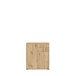 Kommode >Tembi< in Artisan Eiche - 73,7x85,5x34,8cm (BxHxT)