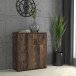 Kommode >Tembi< in Old Wood Vintage - 73,7x85,5x34,8cm (BxHxT)