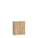 Kommode >Tembi< in Artisan Eiche - 73,7x85,5x34,8cm (BxHxT)