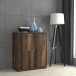 Kommode >Tembi< in Old Wood Vintage - 73,7x85,5x34,8cm (BxHxT)