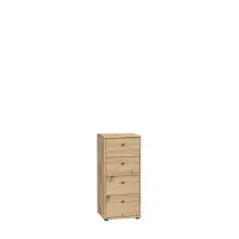 Kommode >Tembi< in Artisan Eiche - 38,6x85,5x34,8cm...