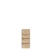 Kommode >Tembi< in Artisan Eiche - 38,6x85,5x34,8cm (BxHxT)