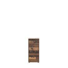 Kommode >Tembi< in Old Wood Vintage - 38,6x85,5x34,8cm (BxHxT)