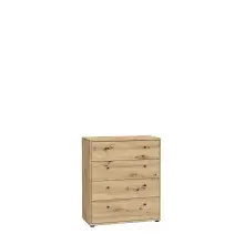 Kommode >Tembi< in Artisan Eiche - 73,7x85,5x34,8cm...