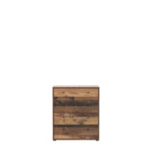 Kommode >Tembi< in Old Wood Vintage - 73,7x85,5x34,8cm (BxHxT)