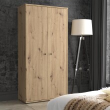 Aktenschrank >Tembi< in Artisan Eiche - 73,7x149,5x34,8cm (BxHxT)