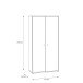 Aktenschrank >Tembi< in Artisan Eiche - 73,7x149,5x34,8cm (BxHxT)
