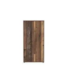 Aktenschrank >Tembi< in Old Wood Vintage - 73,7x149,5x34,8cm (BxHxT)