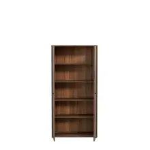 Aktenschrank >Tembi< in Old Wood Vintage - 73,7x149,5x34,8cm (BxHxT)