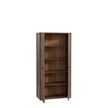 Aktenschrank >Tembi< in Old Wood Vintage - 73,7x149,5x34,8cm (BxHxT)
